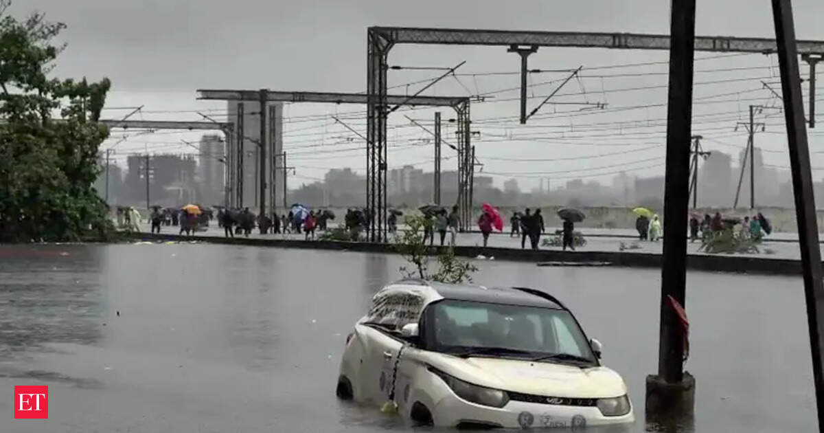 4 Passenger Trains Cancelled as Mumbai Central Tracks Flood