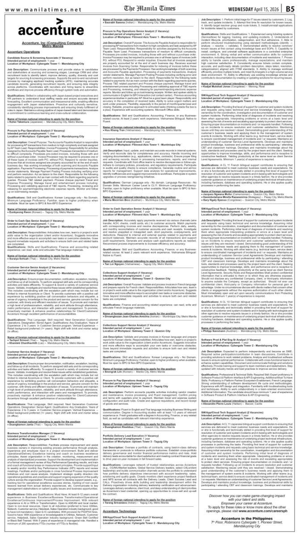 Accenture Reshuffles Executive Leadership as Growth Strategies Shift