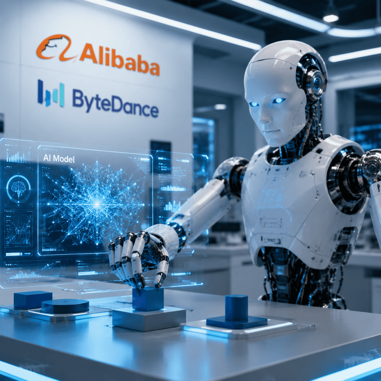 Alibaba, ByteDance Push Into Robotics With AI Models, New Unit