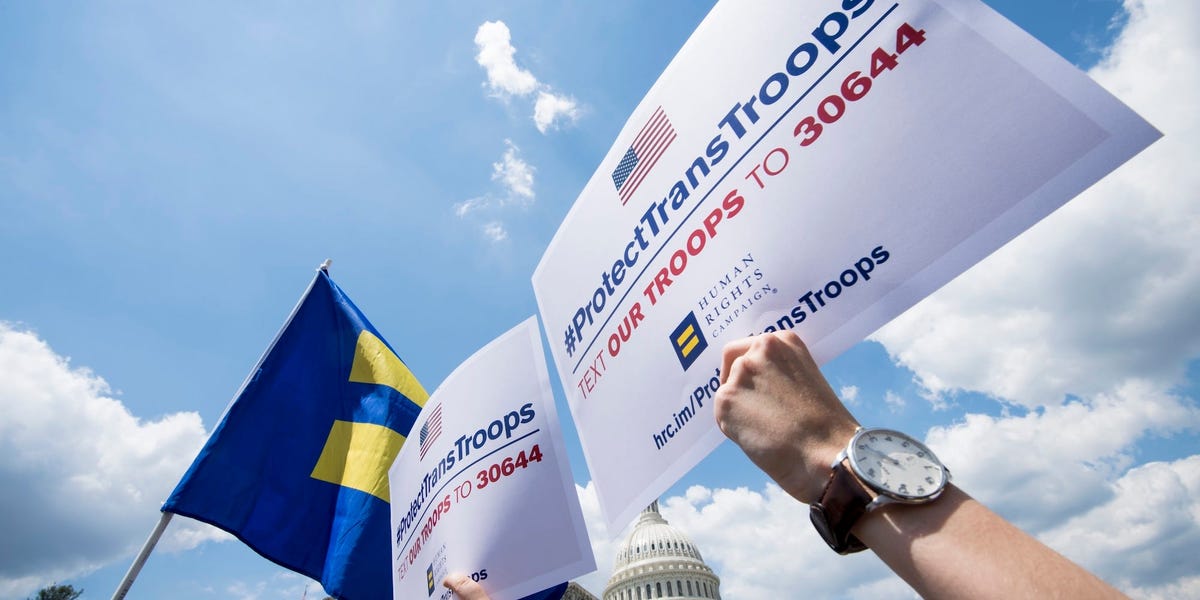 Appeals Court Blocks Transgender Troop Ban Policy