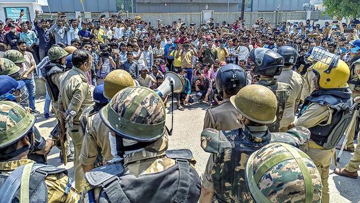 Authorities Allege Organized Conspiracy Behind Violent Noida Labor Protests