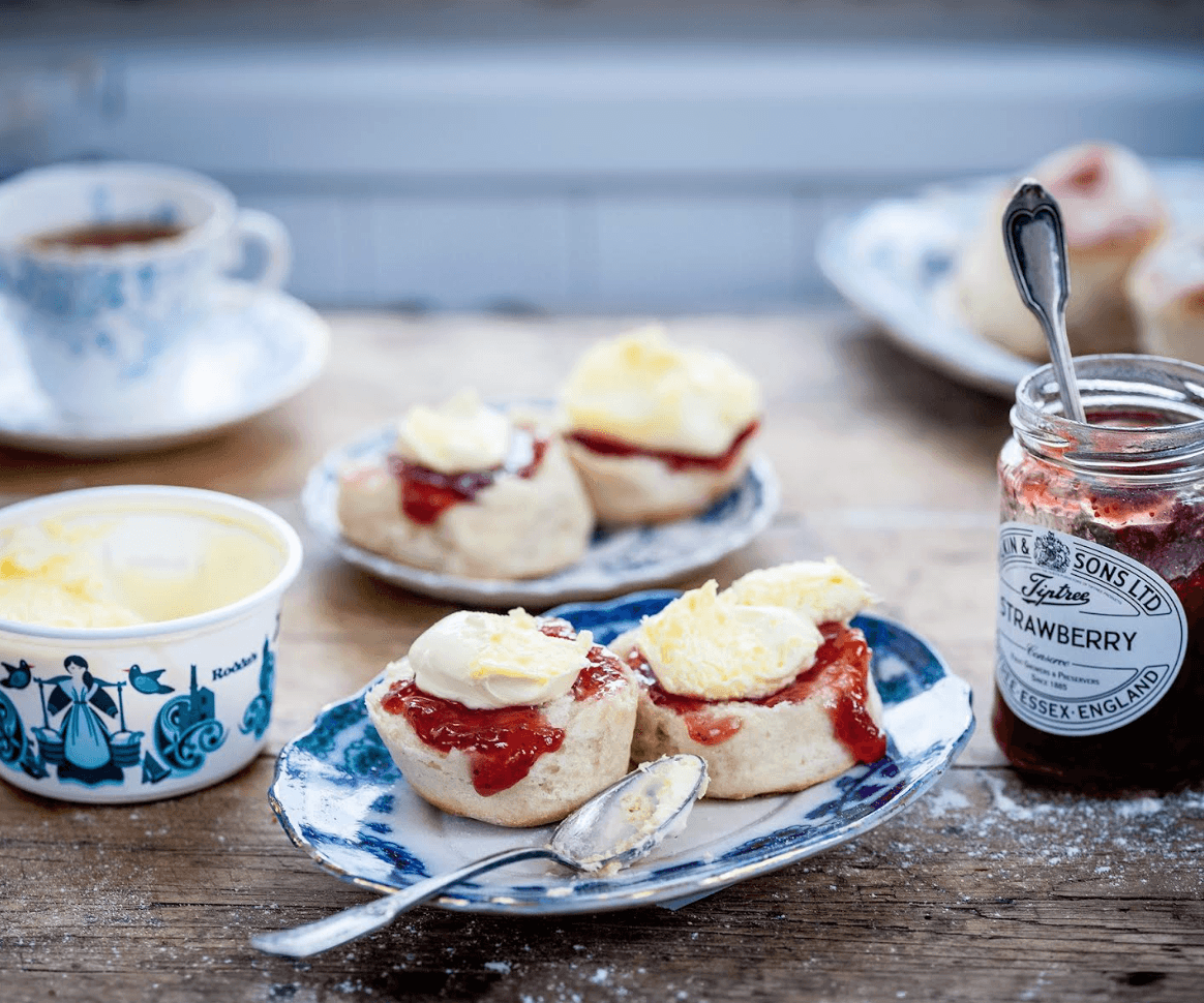 Britons' cream tea etiquette: 27% admit arguing over scone order