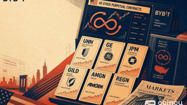 Bybit Launches US Stock Perpetual Contracts for UNH, GE, JPM, GILD, AMGN, REGN