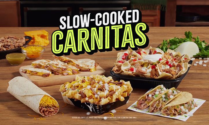 Del Taco Revives Carnitas as Summer Menu Expands for US 250th