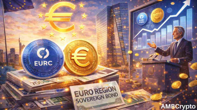 ECB Monitors Euro-Stablecoin Surge as Demand for T-Bills Hits Trillion-Dollar Potential