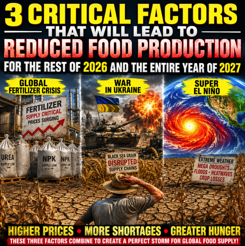 FAO Warns Fertilizer Crisis to Tighten Food Supply Into 2027