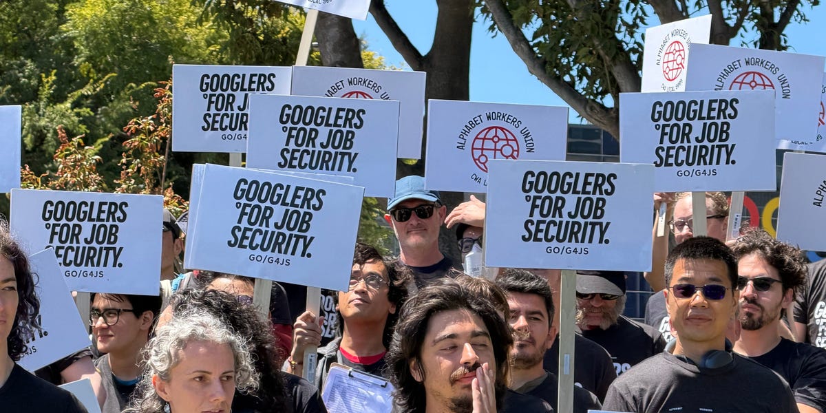 Google Workers Rally for Job Security Amid Layoff Fears