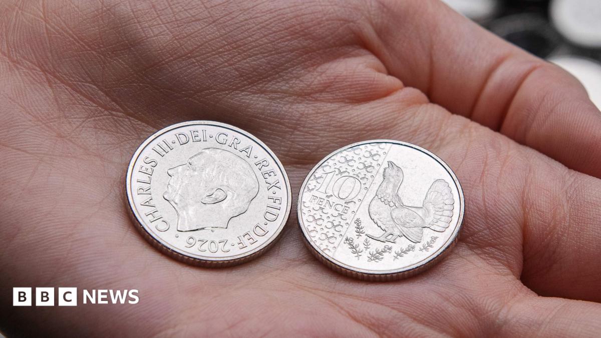 King Charles 10p coin hits UK change as 6.5 million released