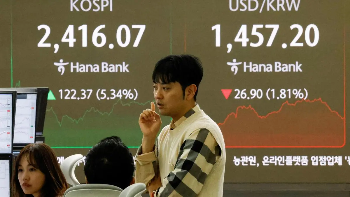 Kospi Jumps 8% as Chip Stocks Rally on Iran Deal Hopes