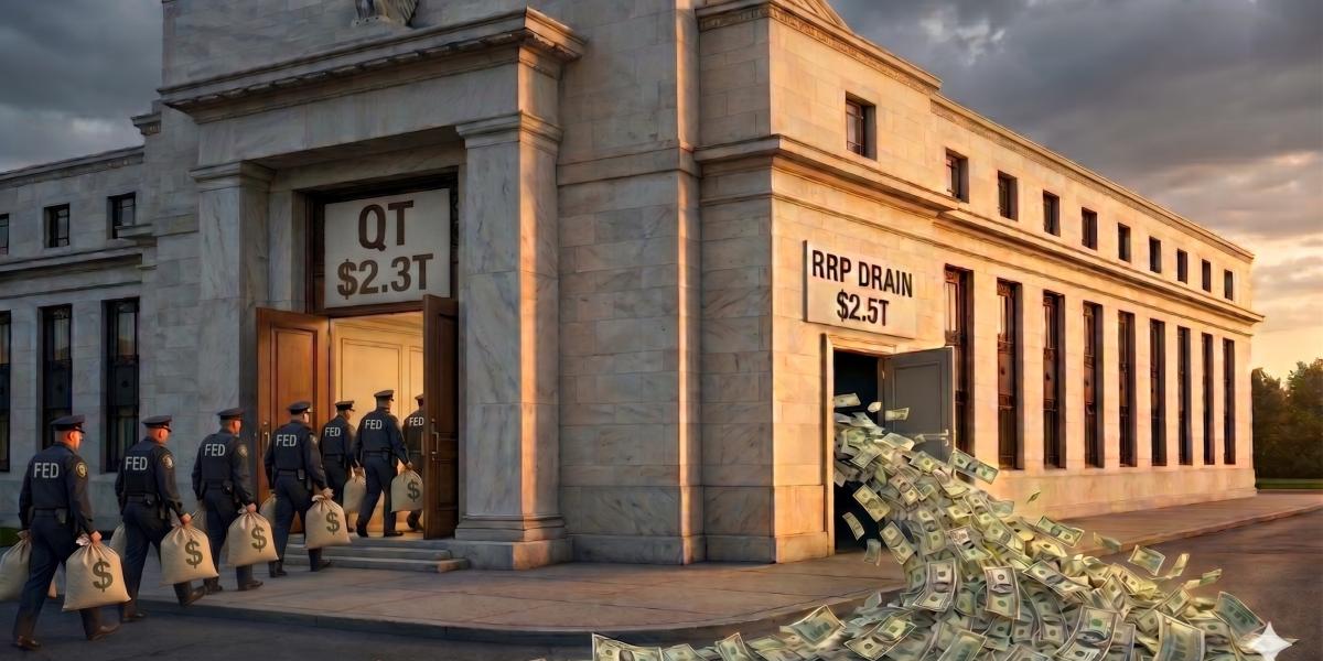 Liquidity Injections Mask $2.3 Trillion Contraction