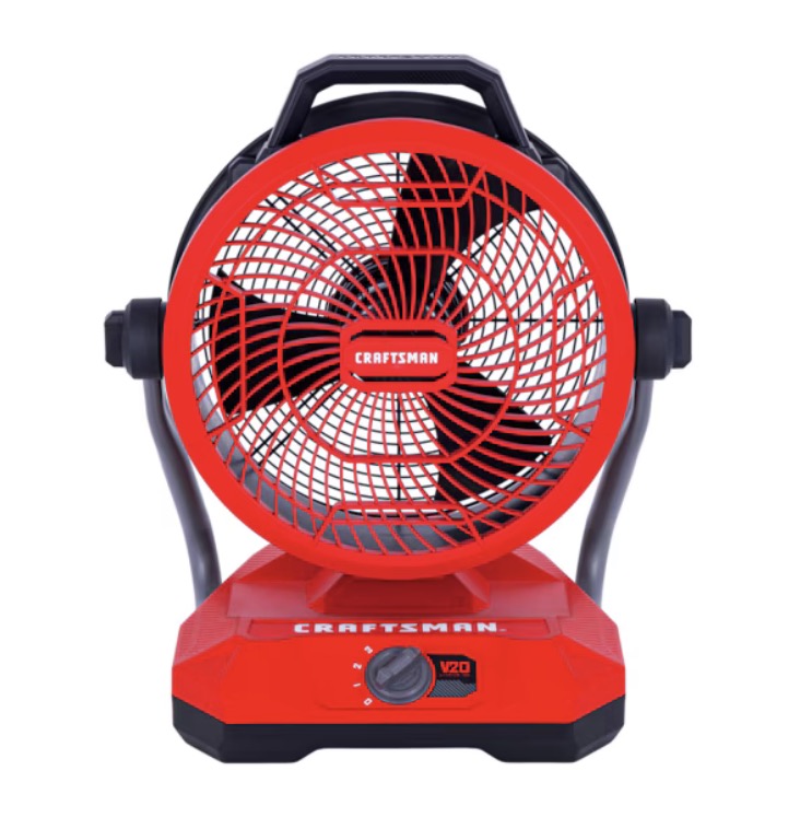 Lowe's Cuts Craftsman Fan 62% to $49