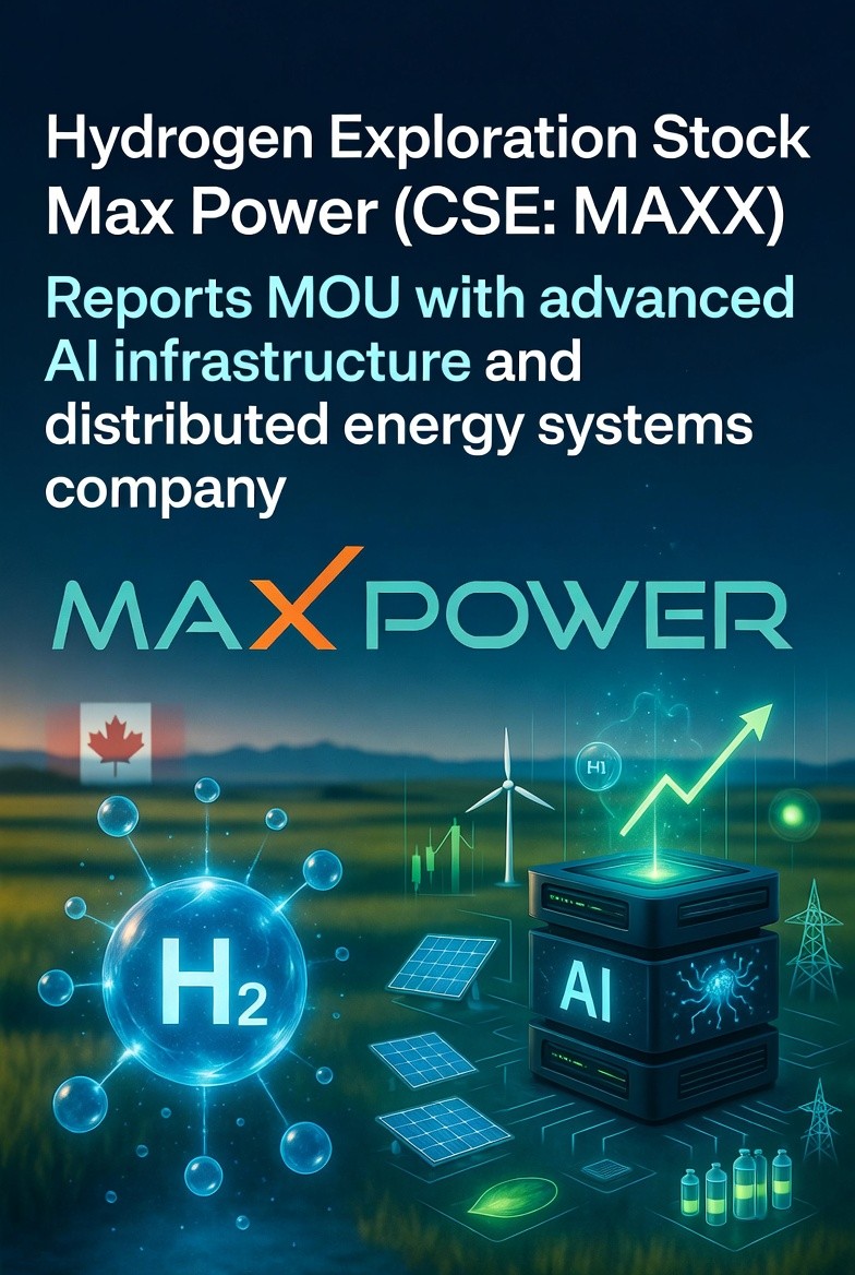 Max Power MOU: Hydrogen-to-AI Data Center Play Gains Sprott Backing