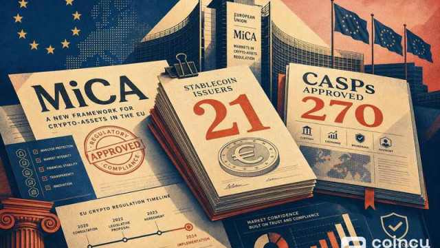 MiCA's First Week: 21 Stablecoin Issuers, 270+ CASPs Approved