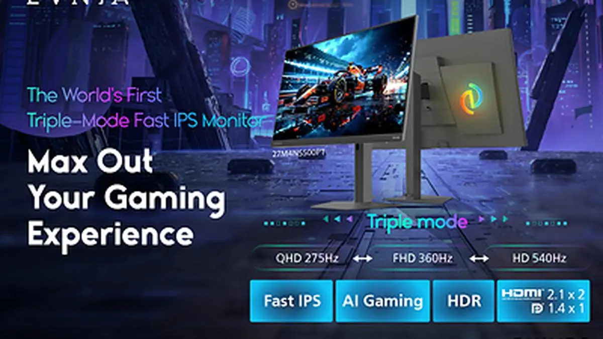 Philips Evnia's Triple-Mode Monitor: 540Hz or 4K on One Panel