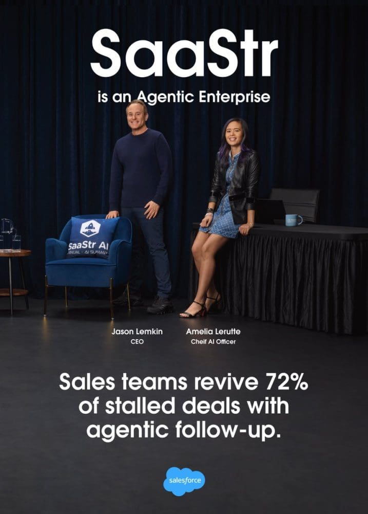 SaaStr Leadership Declares AI Agents Essential to Modern Operations