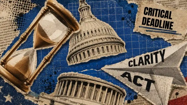 Stalling CLARITY Act: 58% Polymarket Odds Mask Gridlock