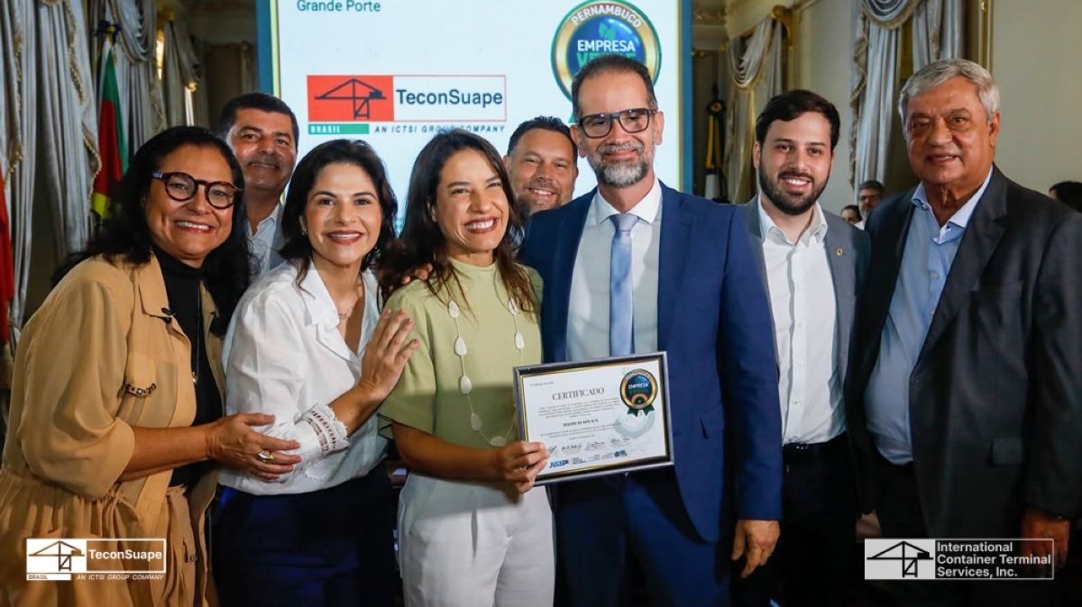 Tecon Suape Wins Second ESG Green Seal From Pernambuco State