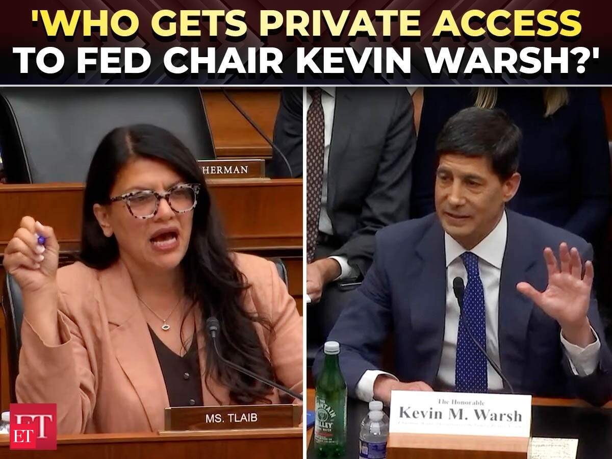 Tlaib Grills Fed's Warsh on Private Meetings, Transparency