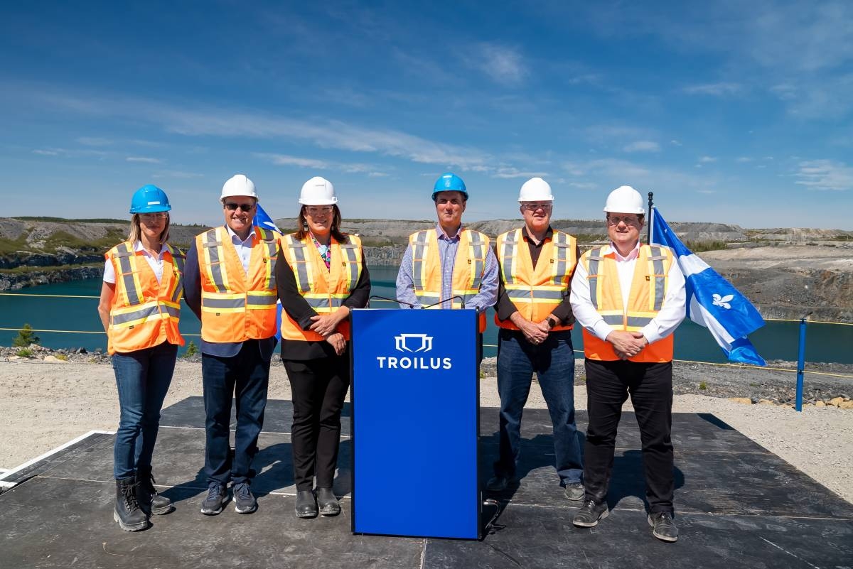 Troilus Wins 70 MW Quebec Hydro Allocation for Copper-Gold Project