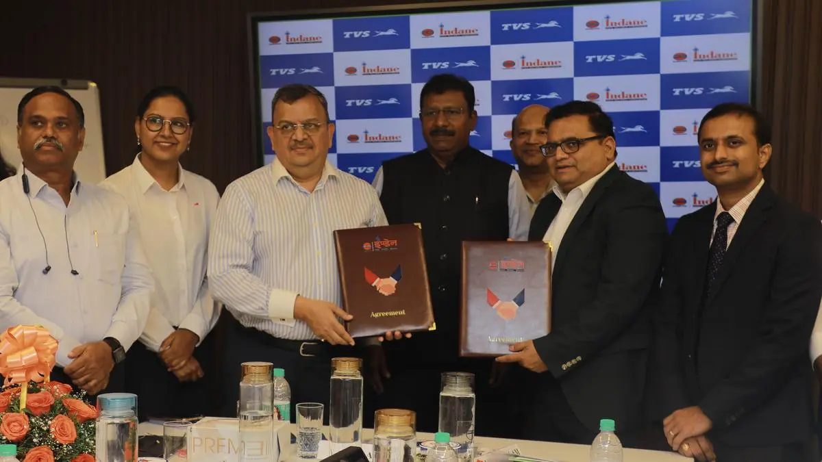 TVS Motor, Indian Oil partner on electric LPG delivery fleet