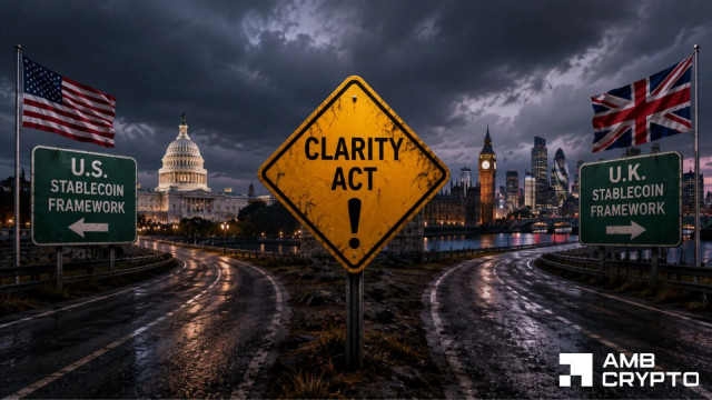 U.S.-U.K. Stablecoin Roadmap Advances as CLARITY Act Stalls