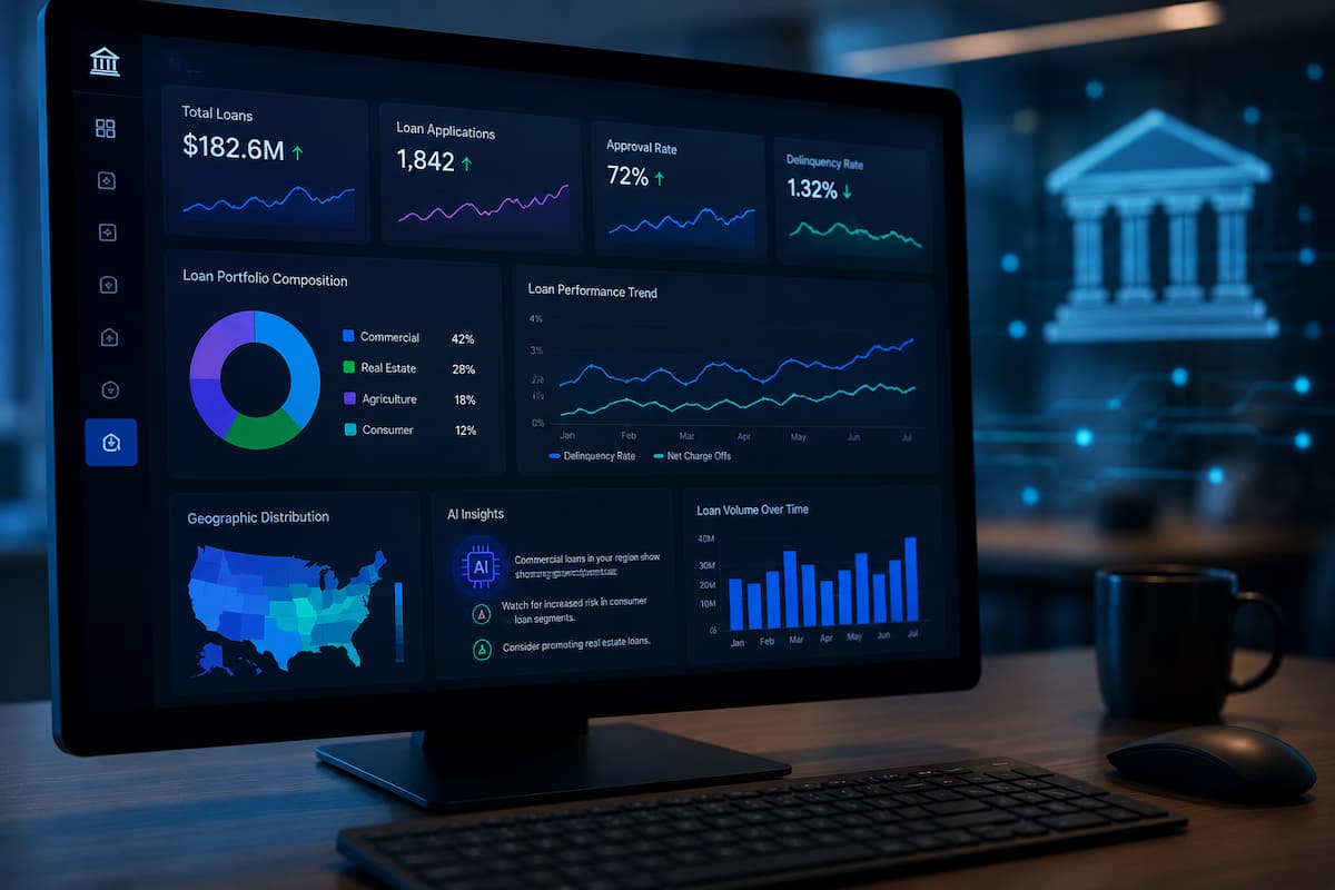 Vine's AI Dashboard Targets Community Bank Lending