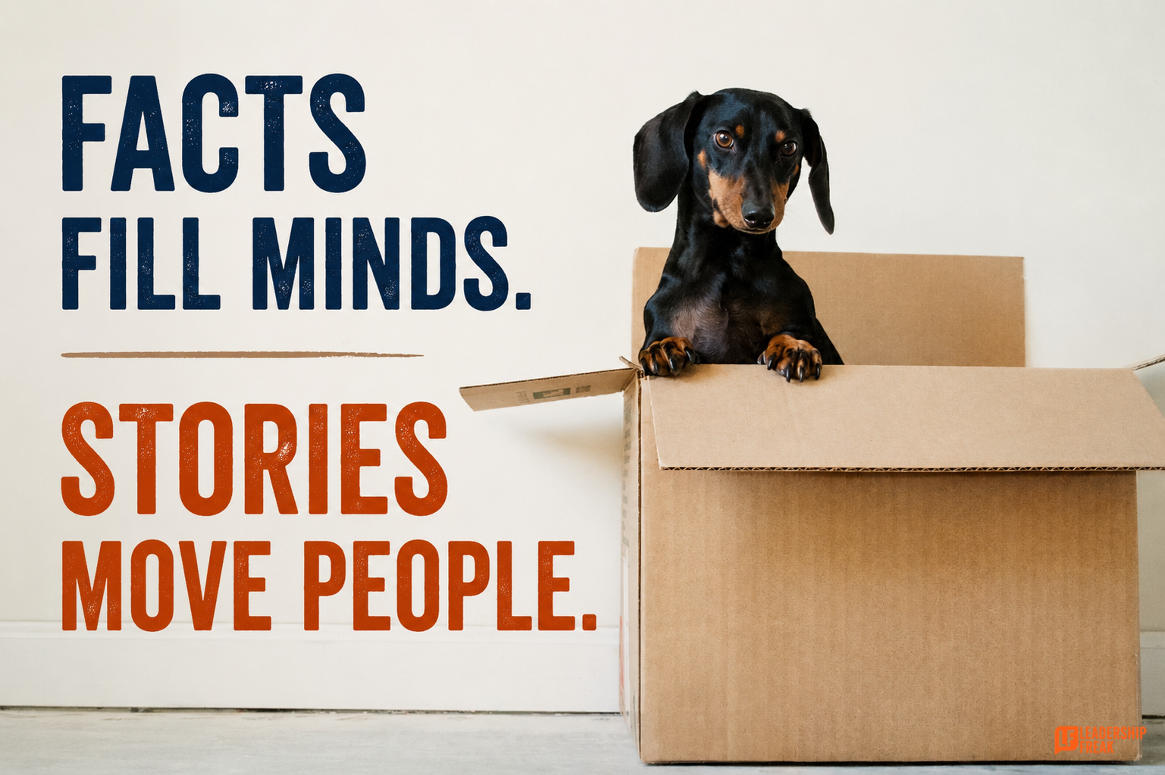 Why Tension Beats Facts in Leadership Stories